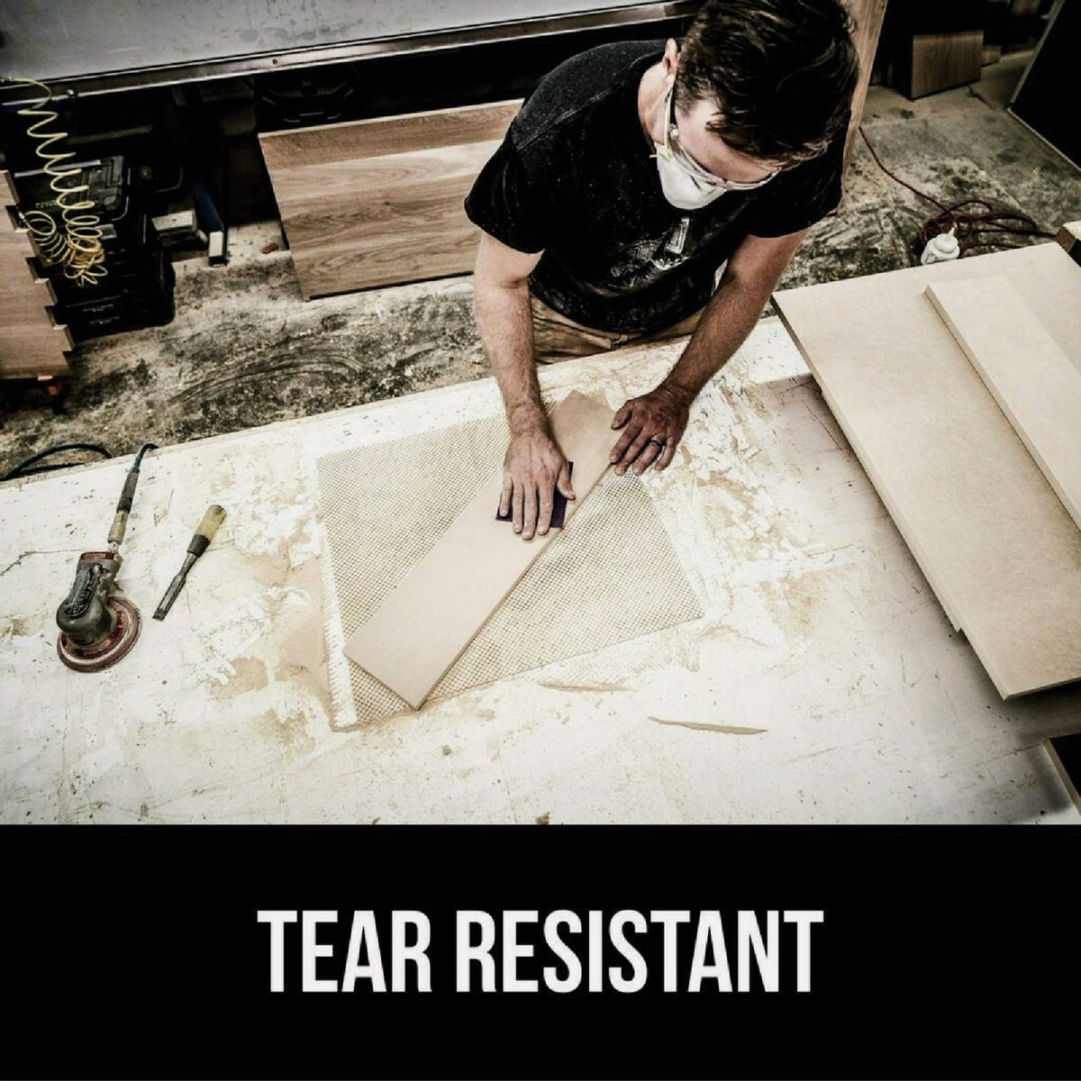 3M Pro Grade Precision 9 In. x 11 In. 80 Grit Sandpaper Sheet with No-Slip Grip Backing (3-Pack) Image 5