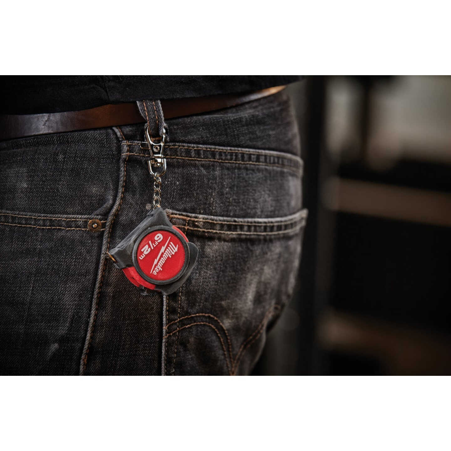 Milwaukee 6 Ft. Keychain Tape Measure, Bulk Image 2