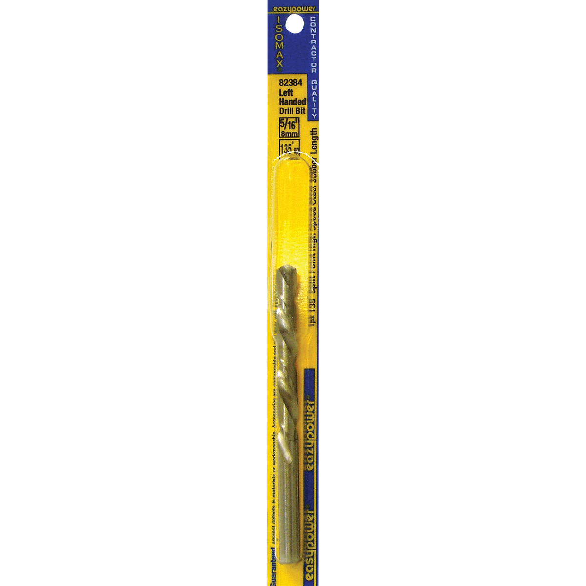 Eazypower 5/16 In. High Speed Steel 135 deg Left Hand Drill Bit