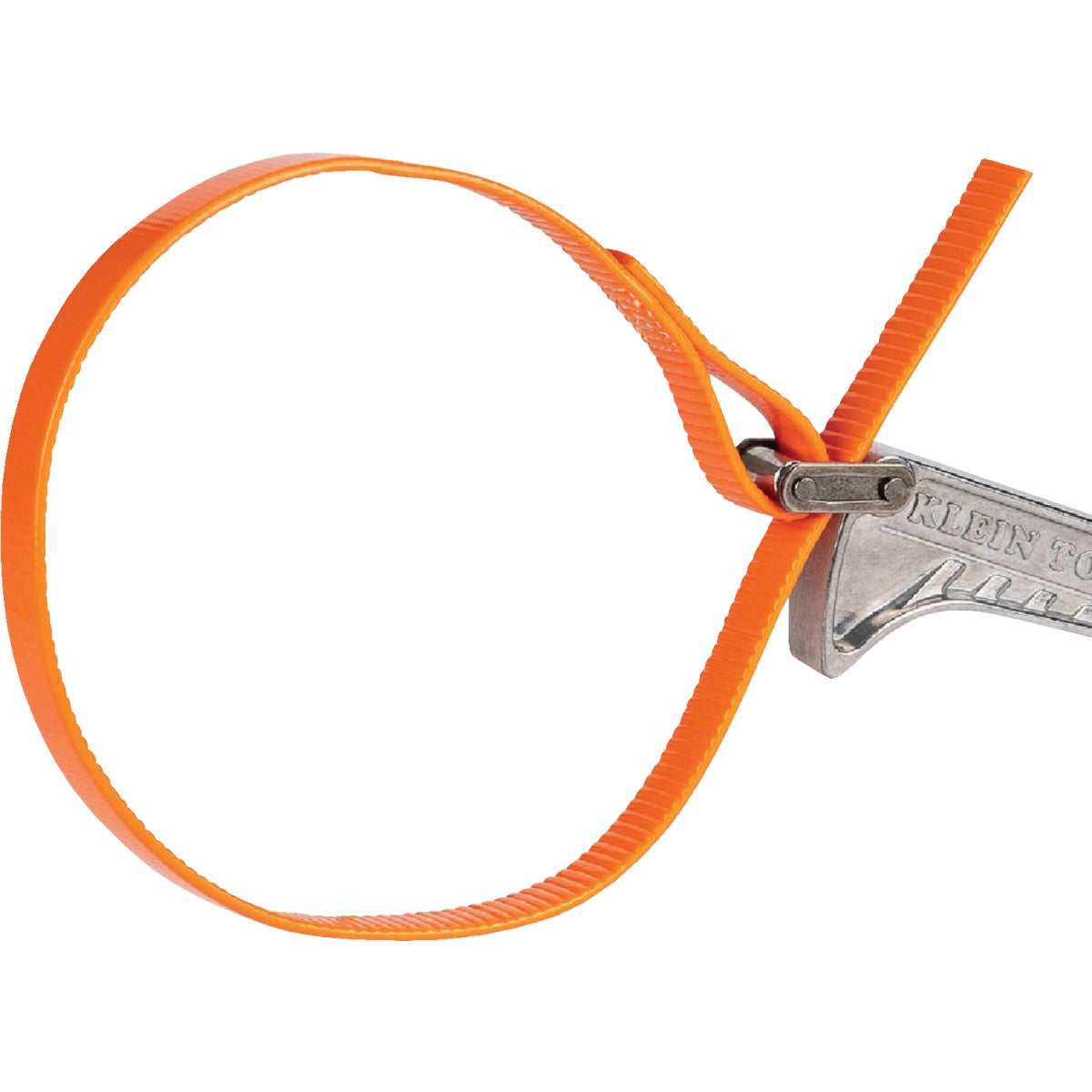 Klein Grip-It 1-1/2 In. to 4 In. Strap Wrench with 6 In. Handle Image 7