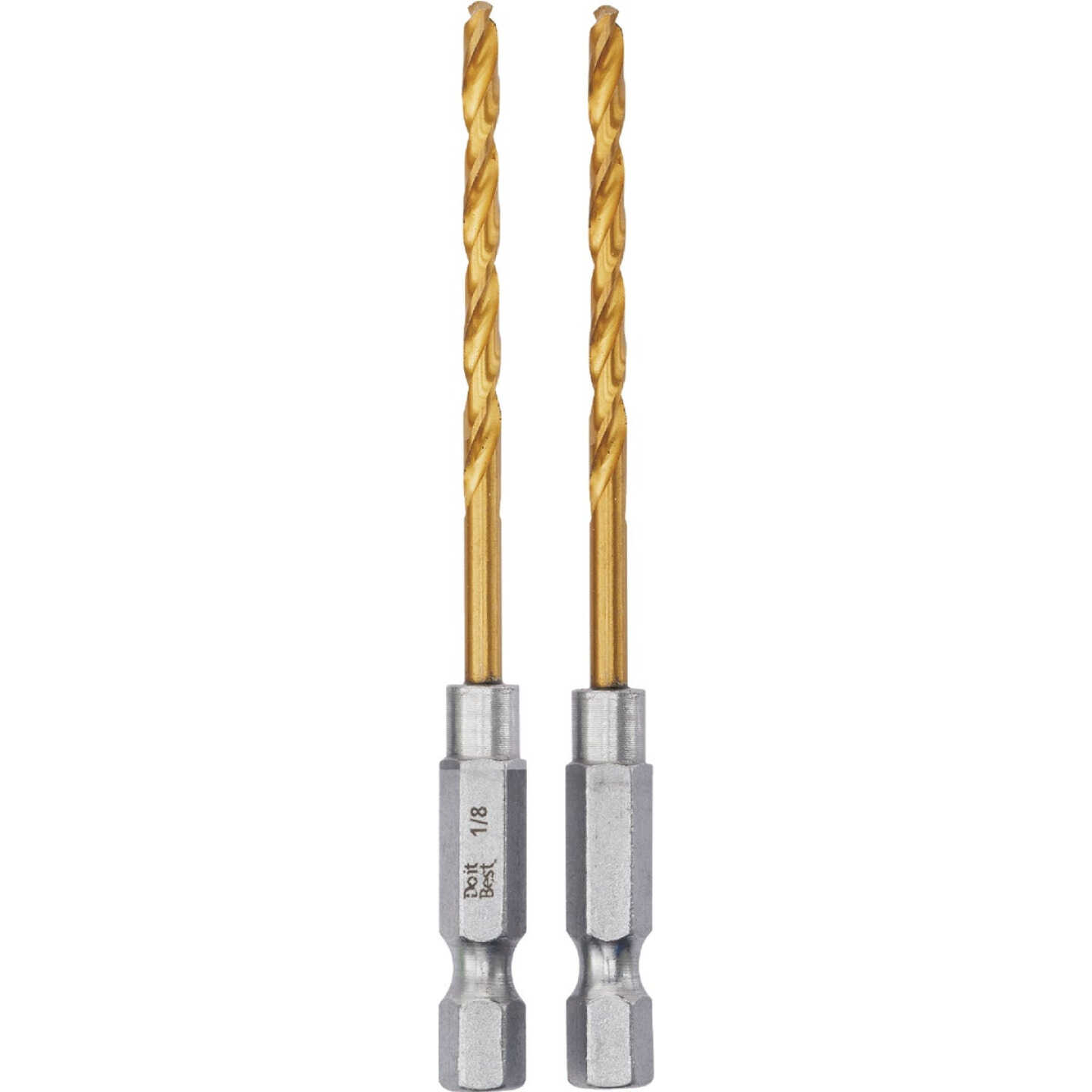 Do it Best 1/8 In. Impact Ready Titanium Hex Shank Drill Bit (2-Pack) Image 2