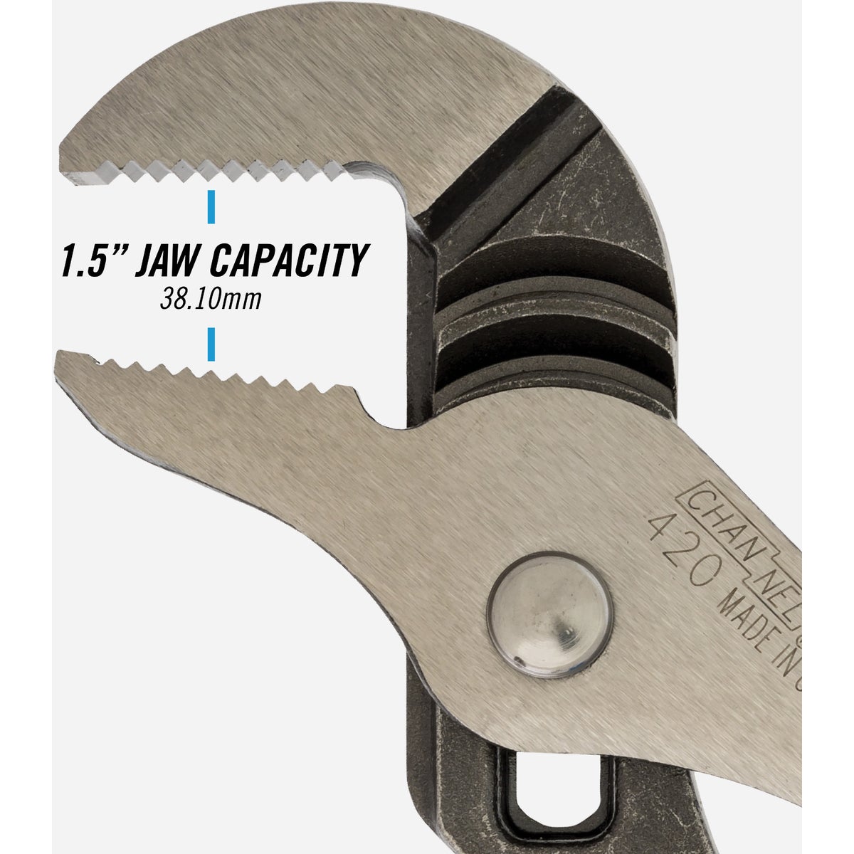 Channellock 9-1/2 In. Straight Jaw Groove Joint Pliers Image 2