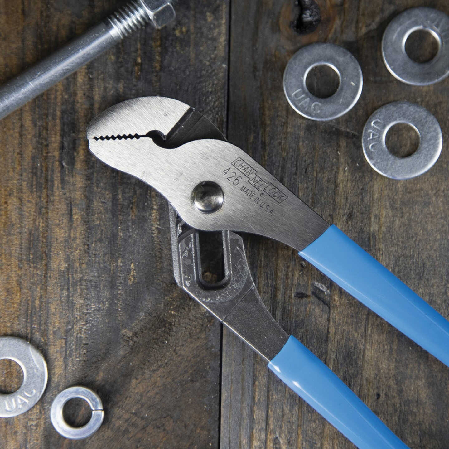 Channellock 6-1/2 In. Straight Jaw Groove Joint Pliers Image 5