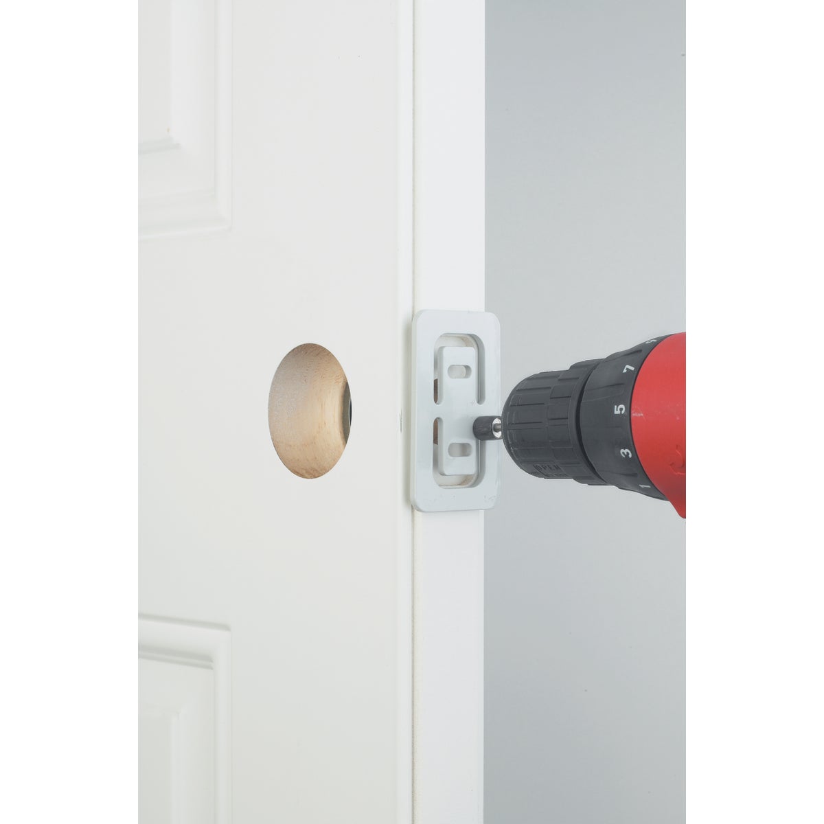 Irwin Carbon Steel Door Lock Installation Kit for Wood Doors Image 4