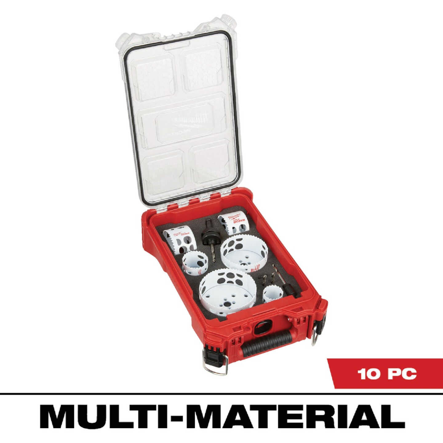 Milwaukee Hole Dozer Hole Saw Kit with Packout Case Image 1