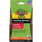 Gator Blade Multi-Surface 3 In. x 4 In. x 1 In. Sanding Sponges (4-Pack) Image 5