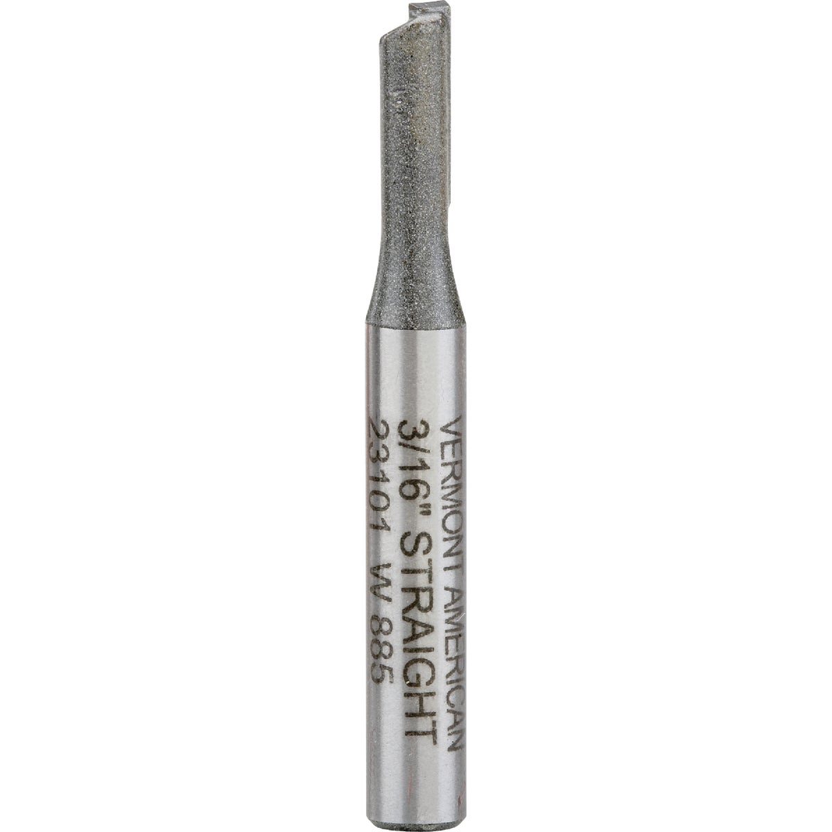 Vermont American Carbide Tip 3/16 In. Straight Bit