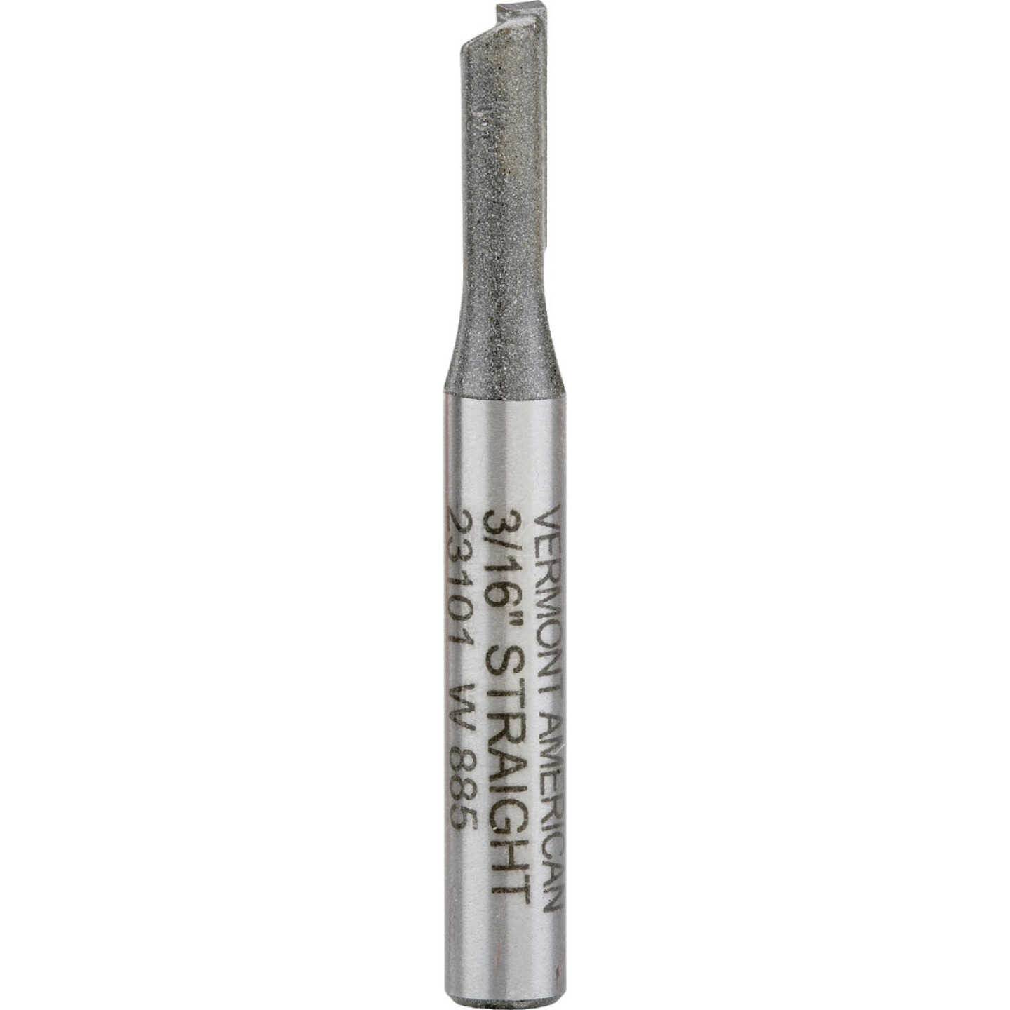Vermont American Carbide Tip 3/16 In. Straight Bit Image 1