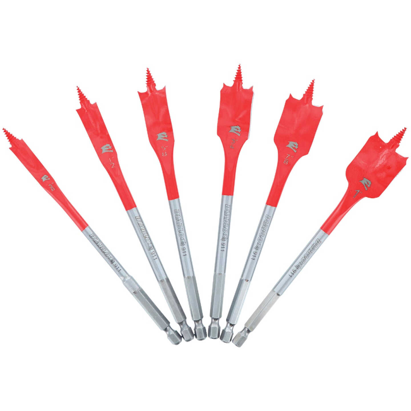Diablo SPEEDemon Spade Bit Set (6-Piece) Image 1