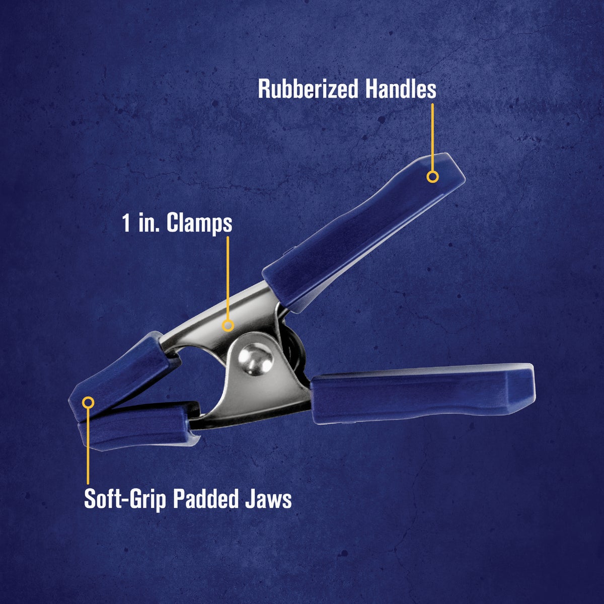 Irwin Quick-Grip 1 In. Metal Spring Clamp Image 2