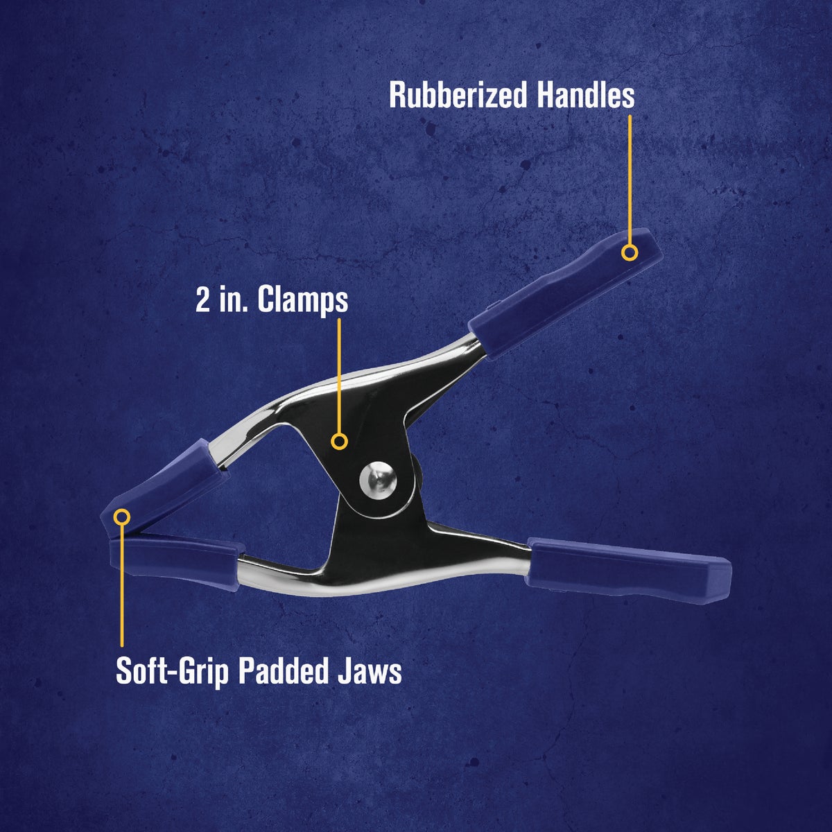 Irwin Quick-Grip 2 In. Metal Spring Clamp Image 2