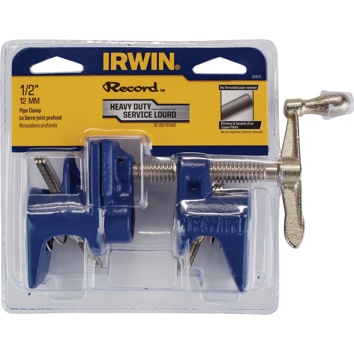 Irwin Quick-Grip 1/2 In. Pipe Clamp Image 2