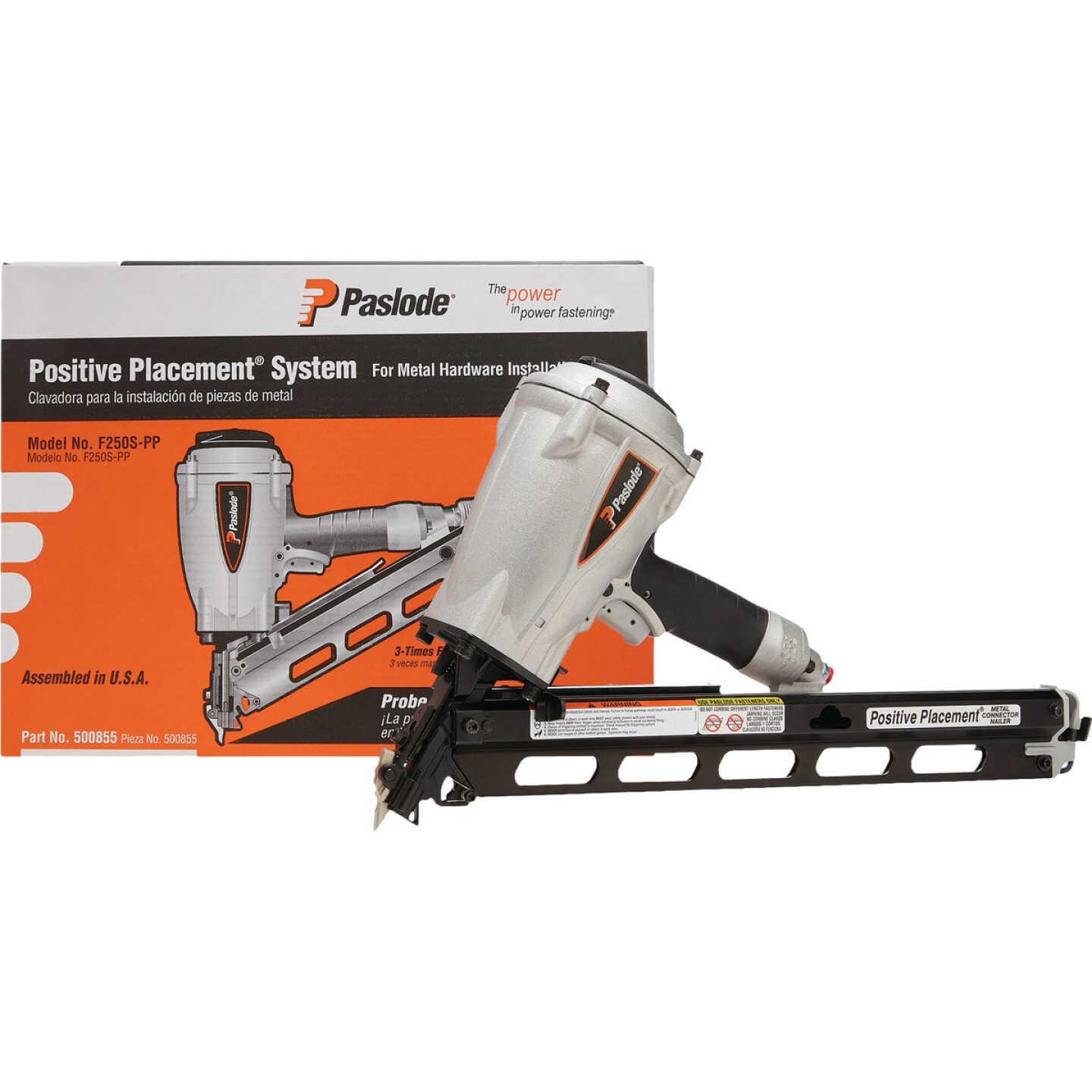 Paslode 1-1/2 In. x 0.148 In. Paper Tape Smooth Shank Heat Treated Brite Metal Connector Nail (800-Count) with Fuel Cell Image 4