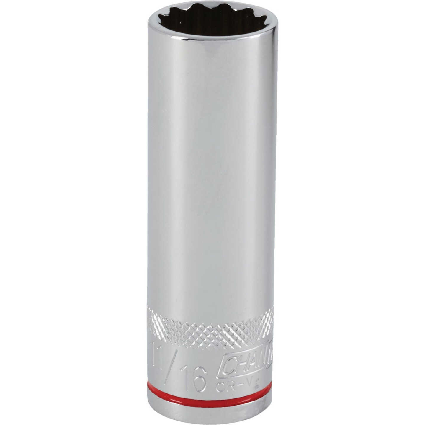 Channellock 1/2 In. Drive 11/16 In. 12-Point Deep Standard Socket Image 1