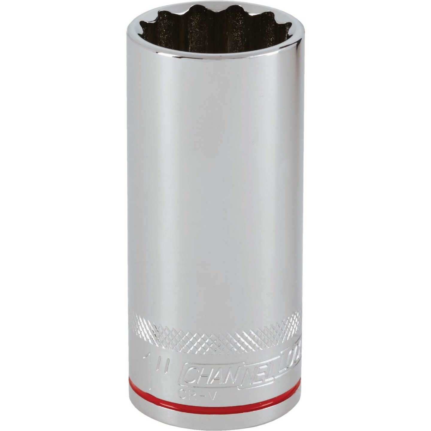 Channellock 1/2 In. Drive 1 In. 12-Point Deep Standard Socket Image 1