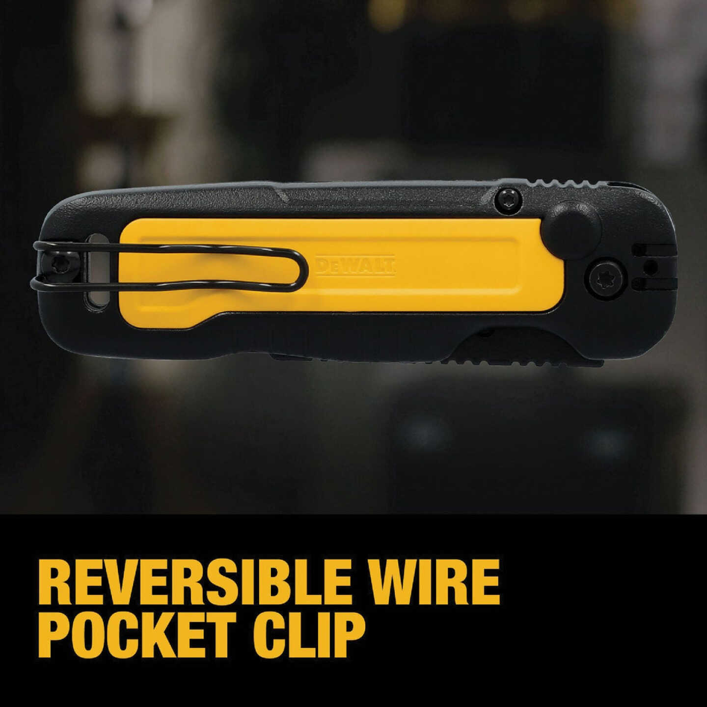 DEWALT Push & Flip Folding Utility Knife Image 7