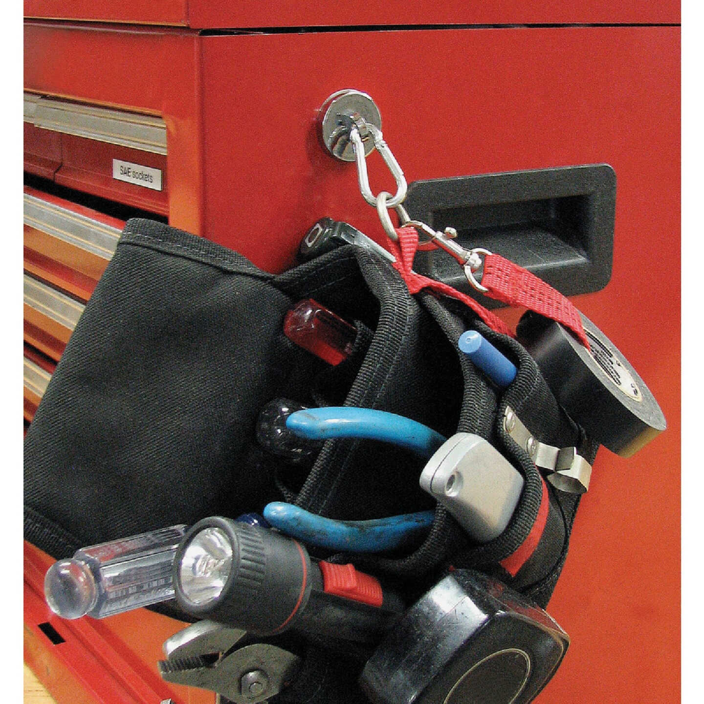 MagnetSource Neodymium 45 Lb. Capacity Carabiner Magnet Hook Image 4