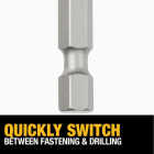DEWALT 1/4 In. Quick Connect to 3/8 In. Keyless Impact Chuck Adapter Image 7