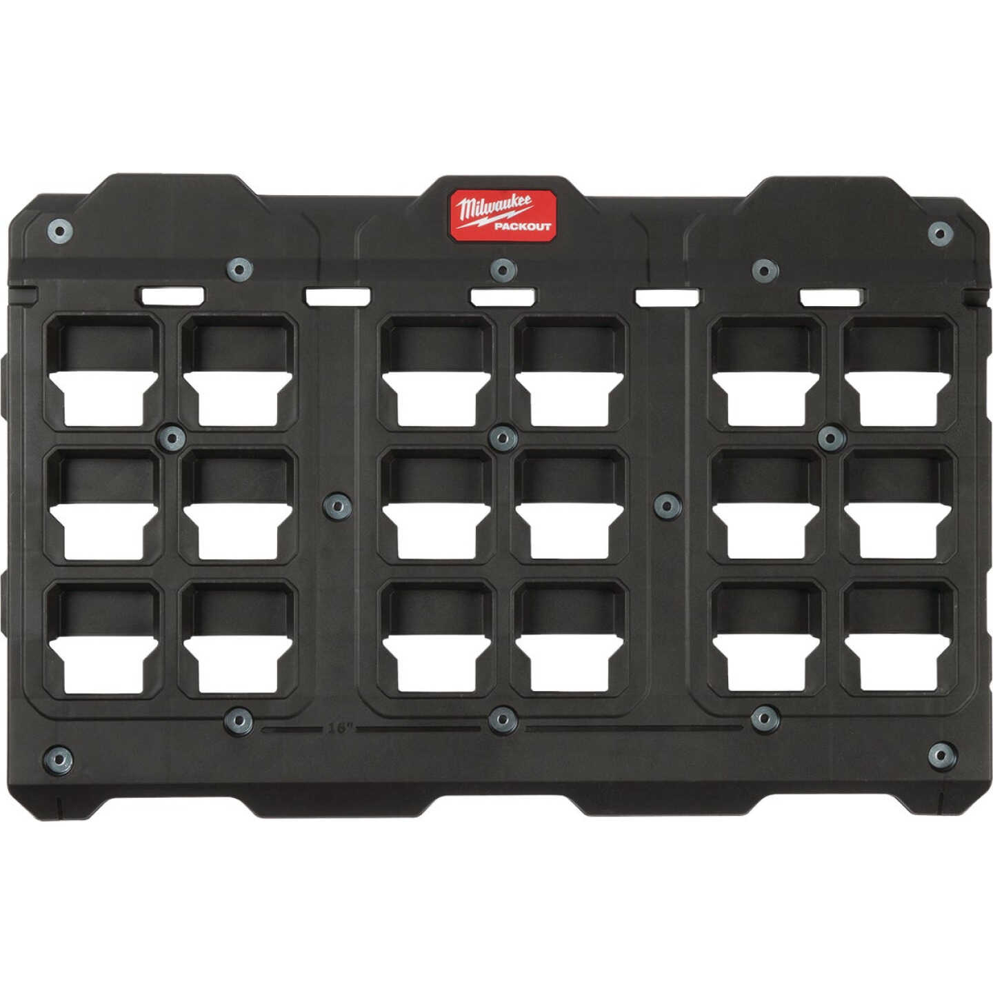Milwaukee PACKOUT Large Wall Plate, 150 Lb. Capacity Image 6