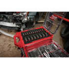 Milwaukee SHOCKWAVE Metric 3/8 In. Drive 6-Point Deep Impact Driver Set with PACKOUT Organizer (19-Piece) Image 2