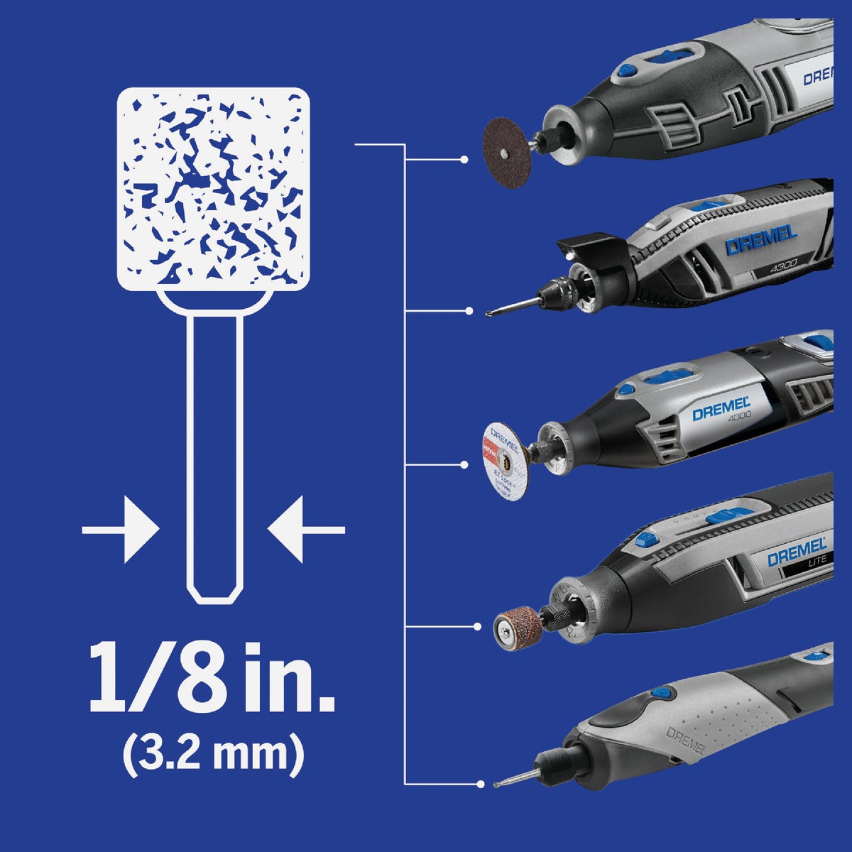 Dremel Cleaning/ Polishing Rotary Tool Accessory Kit (20-Piece) Image 5