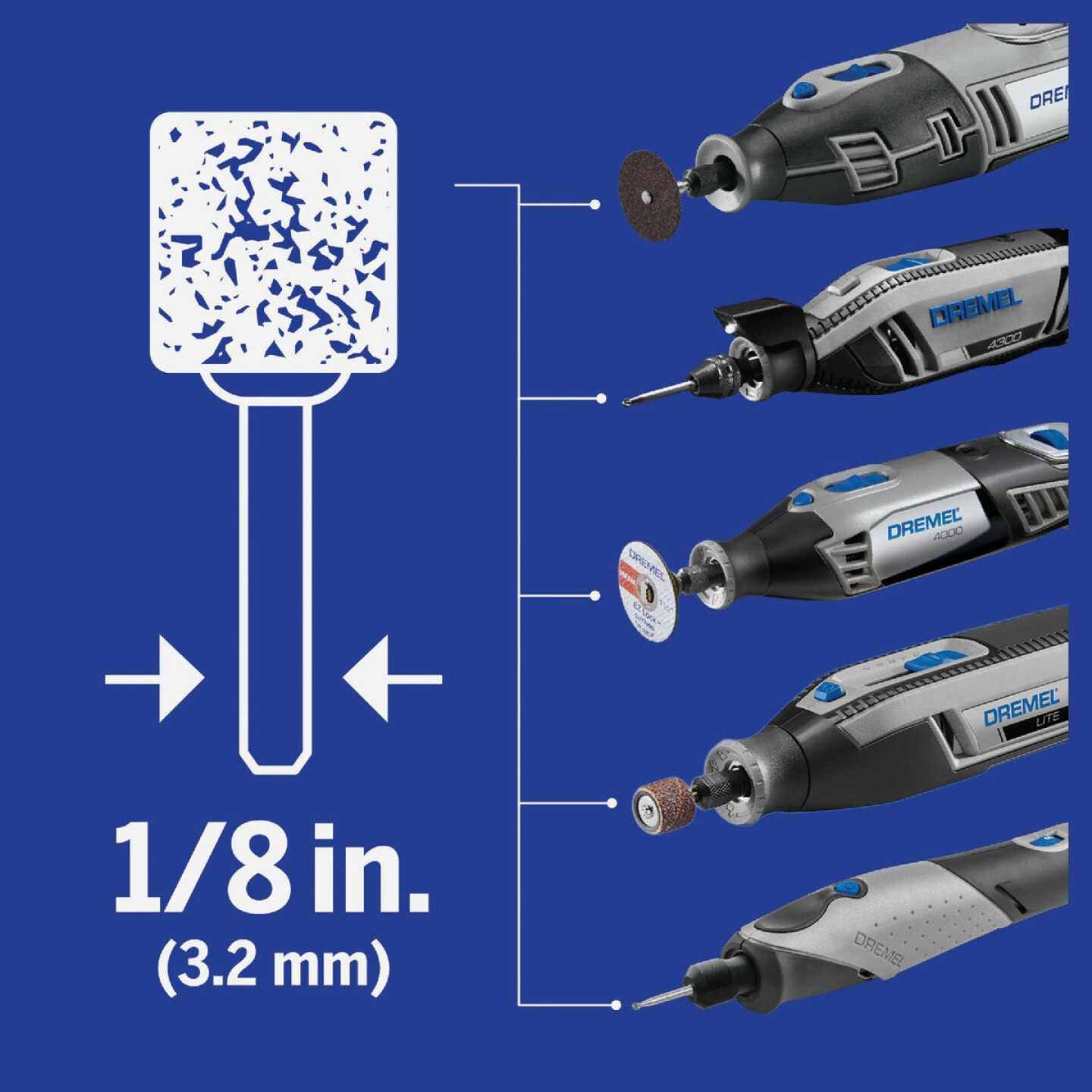 Dremel Cleaning/ Polishing Rotary Tool Accessory Kit (20-Piece) Image 5