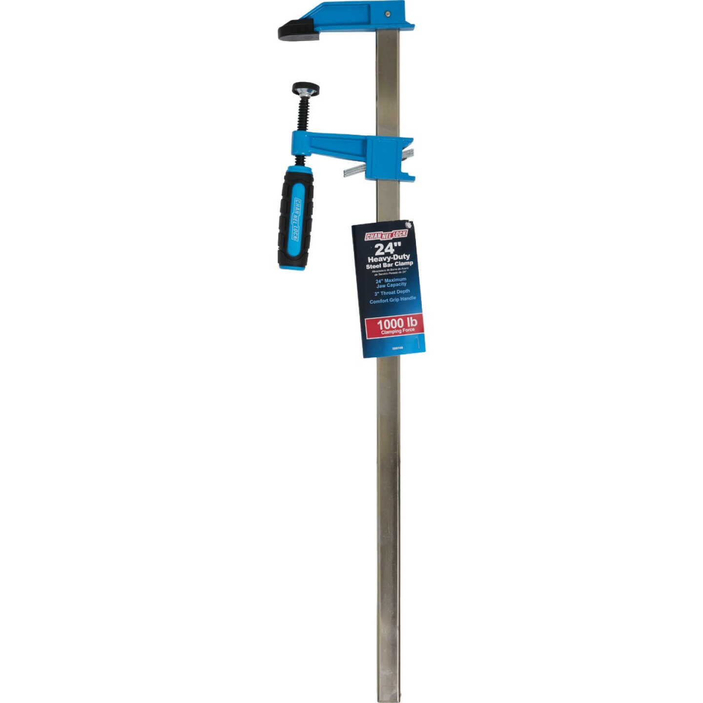 Channellock 24 In. Heavy-Duty Steel Bar Clamp Image 2