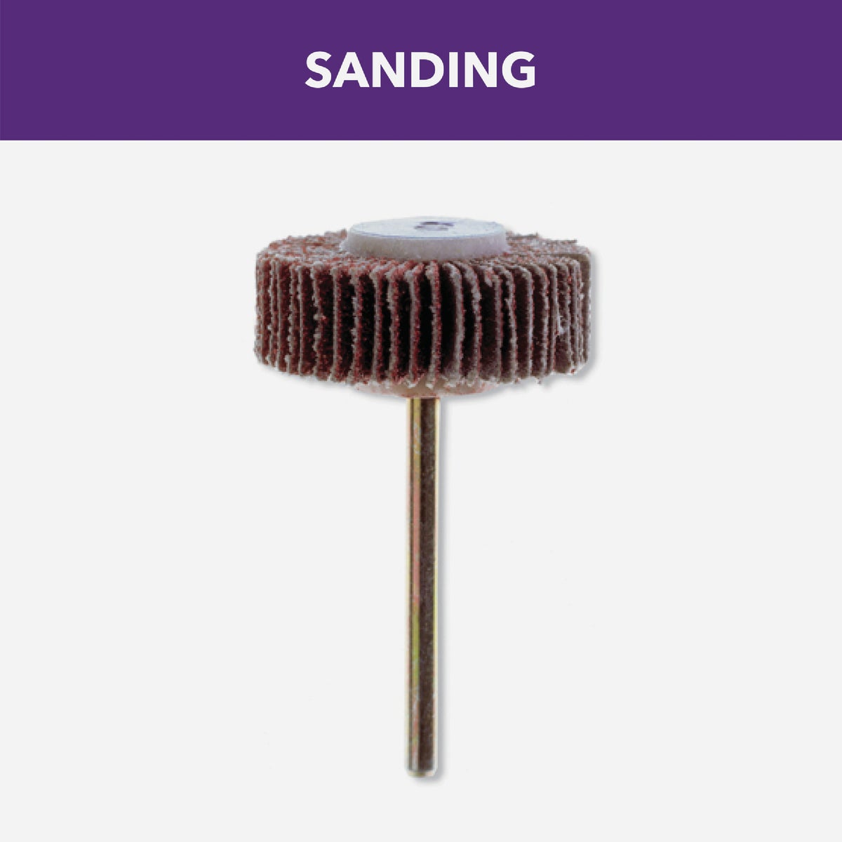 Dremel 3/8 In. 80 Grit Flap Wheel Image 2