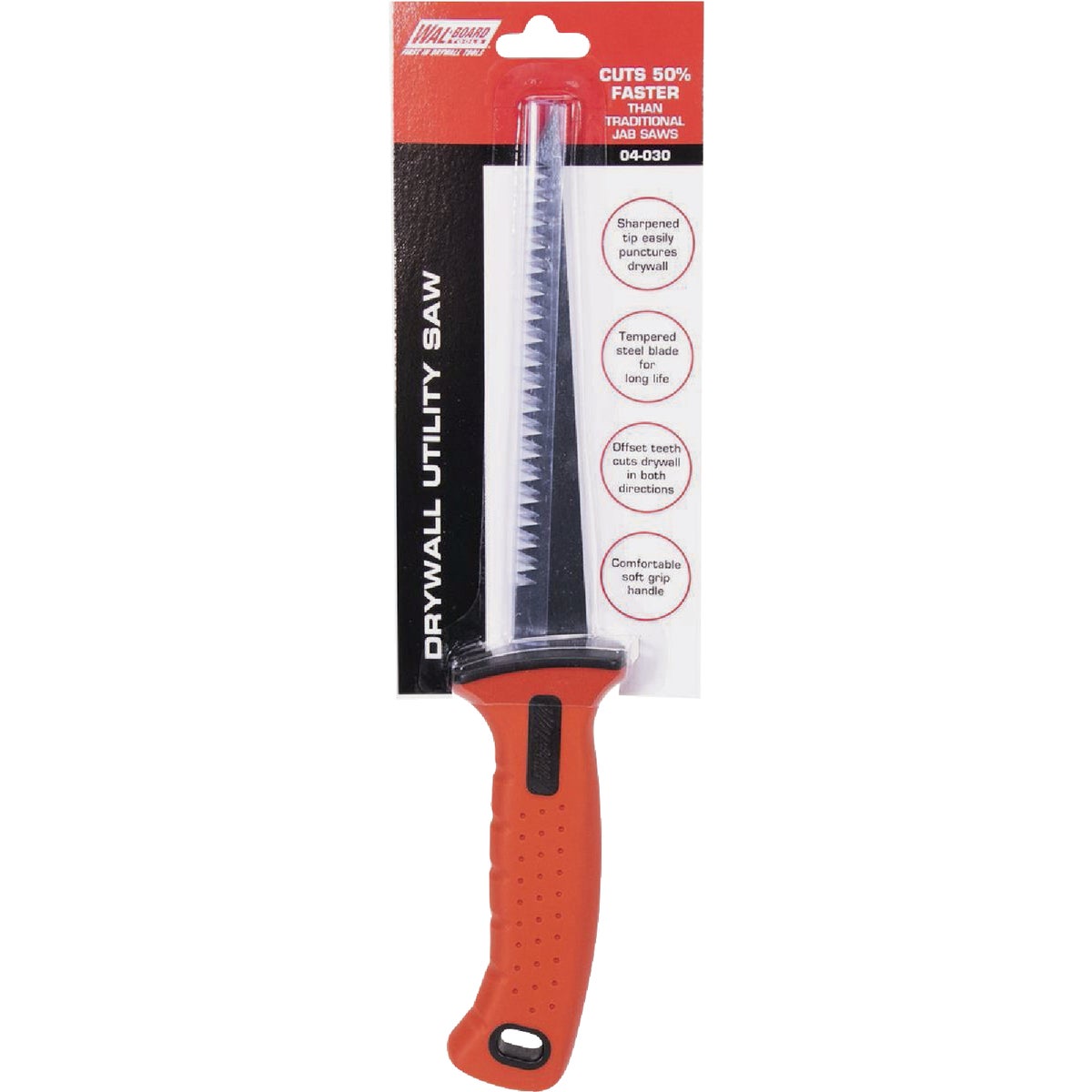 Marshalltown Wal-Board Tools 6 In. Soft Handle Drywall Utility Saw Image 4