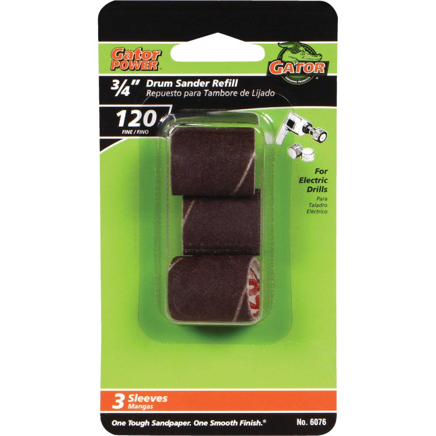 Gator Blade 1 In. x 3/4 In. 120 Grit Drum Sander Refills (3-Pack) Image 1