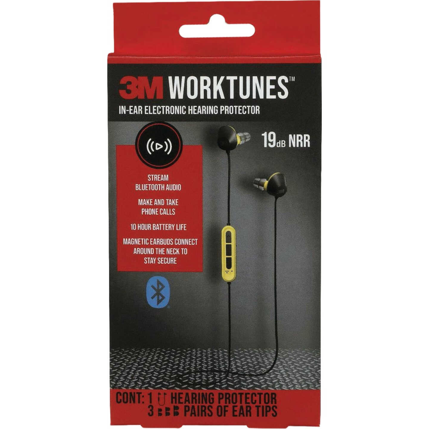 3M WorkTunes In-Ear Electronic Hearing Protector Image 1