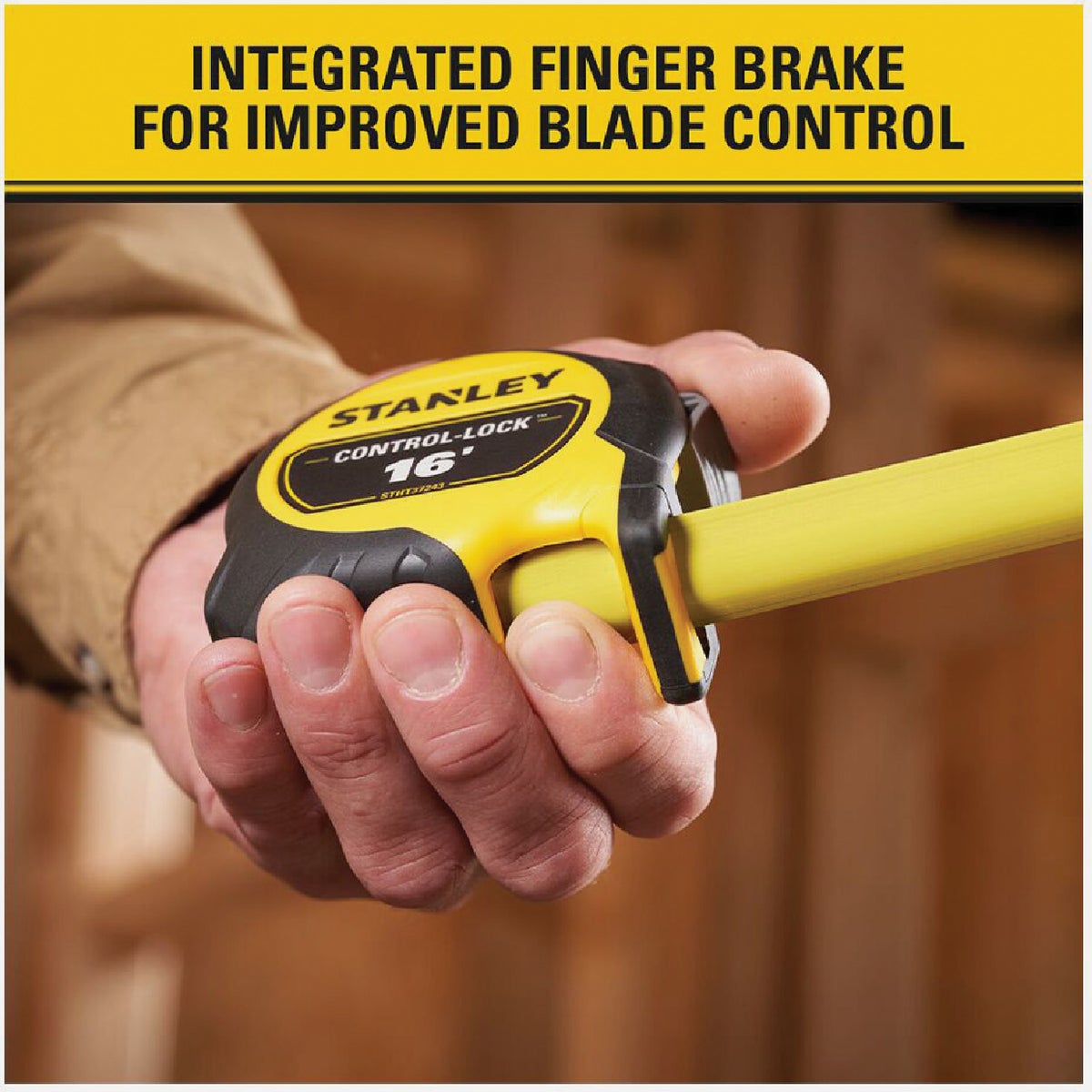 Stanley 16 Ft. Control-Lock Tape Measure Image 3