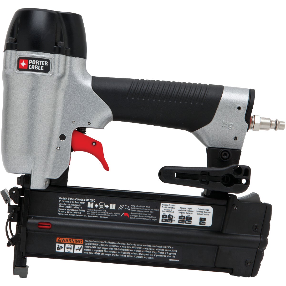 Porter Cable 18-Gauge 2 In. Brad Nailer Kit Image 4