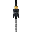 DEWALT 9/16 In. - 1-3/16 In. Quick Change Arbor 3/8 In. Shank Hole Saw Arbor Image 1