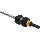 DEWALT 9/16 In. - 1-3/16 In. Quick Change Arbor 3/8 In. Shank Hole Saw Arbor Image 4