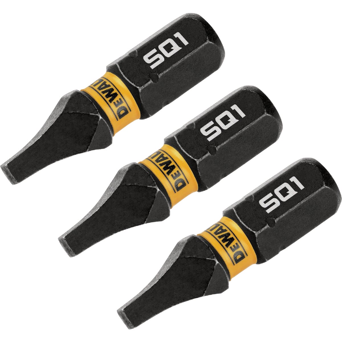 DEWALT FlexTorq 1 In. #1 Square Impact Screwdriver Bit (3-Pack) Image 4