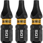 DEWALT FlexTorq 1 In. #1 Square Impact Screwdriver Bit (3-Pack) Image 1