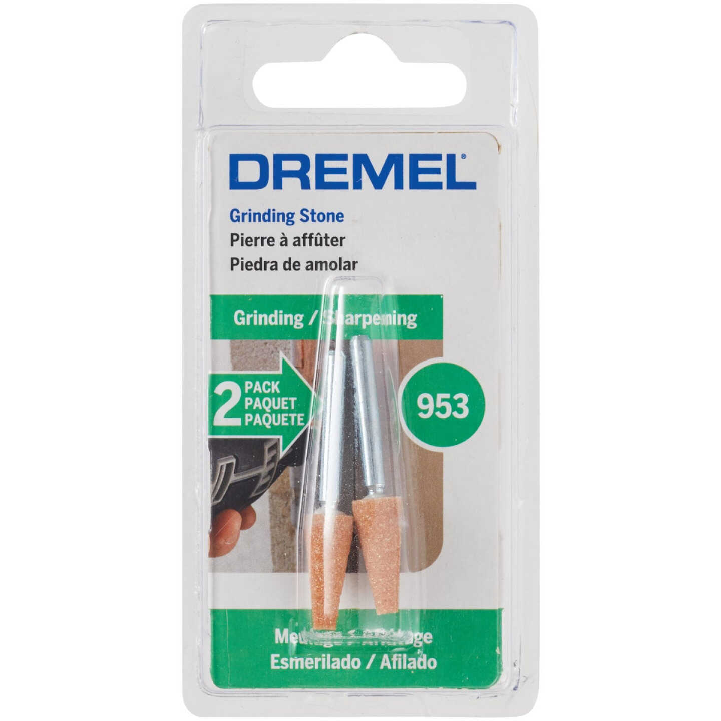 Dremel 1/4 In. Aluminum Oxide Grinding Stone Image 5