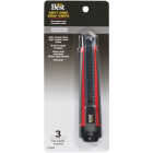 Do it 18mm 8-Point Ultra Sharp Black High Carbon Steel Blade Snap-Off Knife Image 1