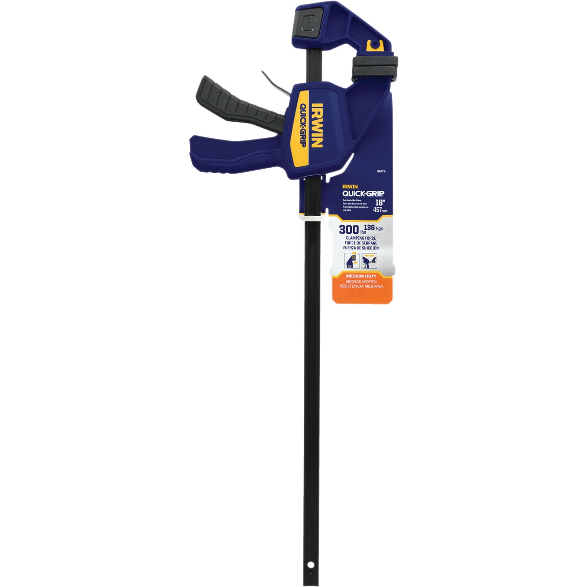 Irwin Quick-Grip 18 In. Medium-Duty One-Hand Bar Clamp Image 5