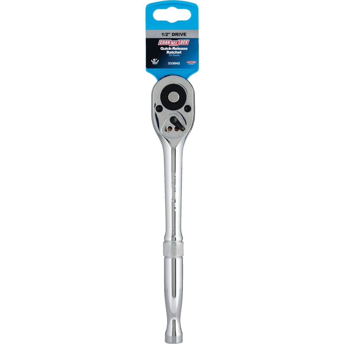 Channellock 1/2 In. Drive 72-Tooth Quick Release Ratchet Image 2