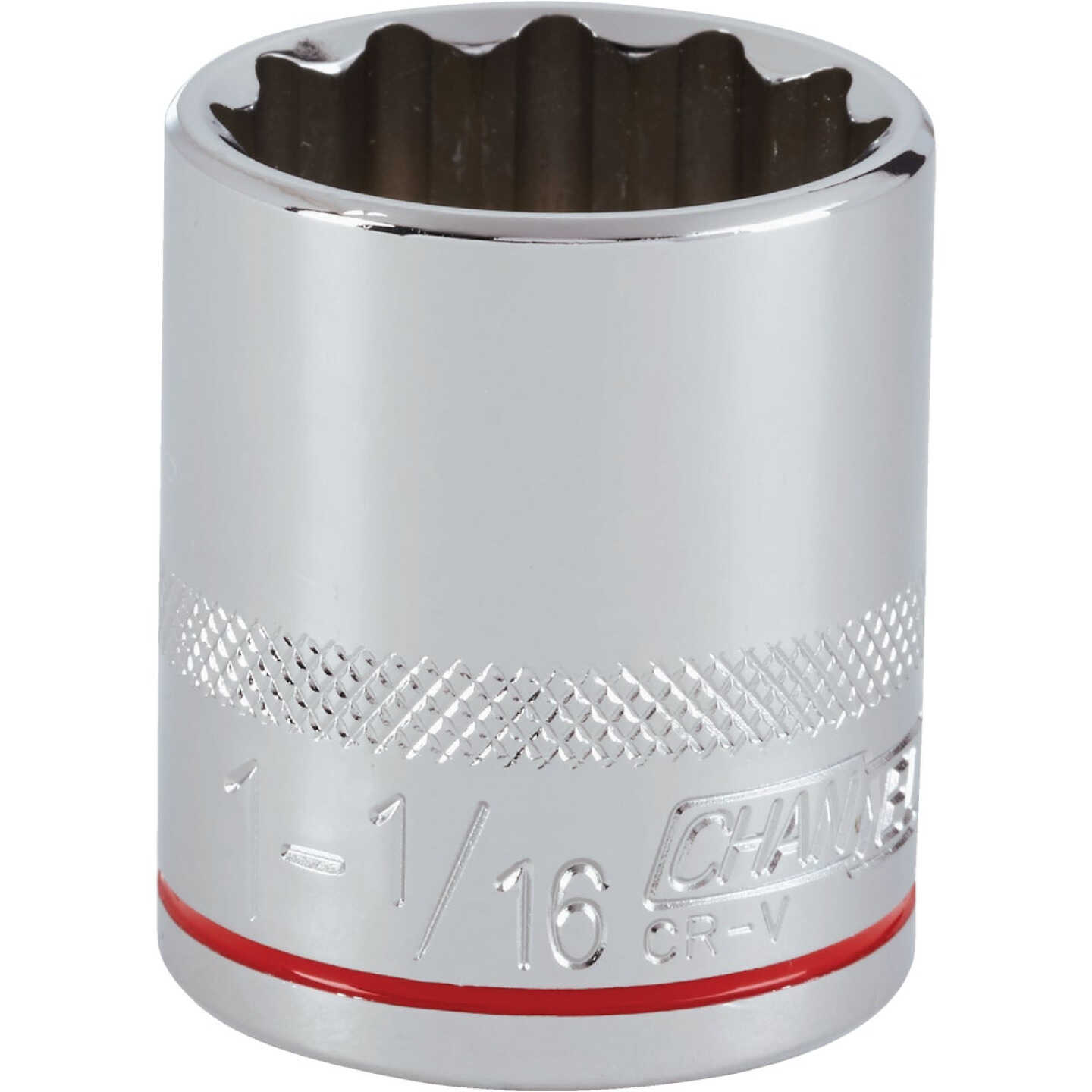 Channellock 1/2 In. Drive 1-1/16 In. 12-Point Shallow Standard Socket Image 1