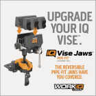IQ Vise Pipe-Fit Vise Jaws Image 3