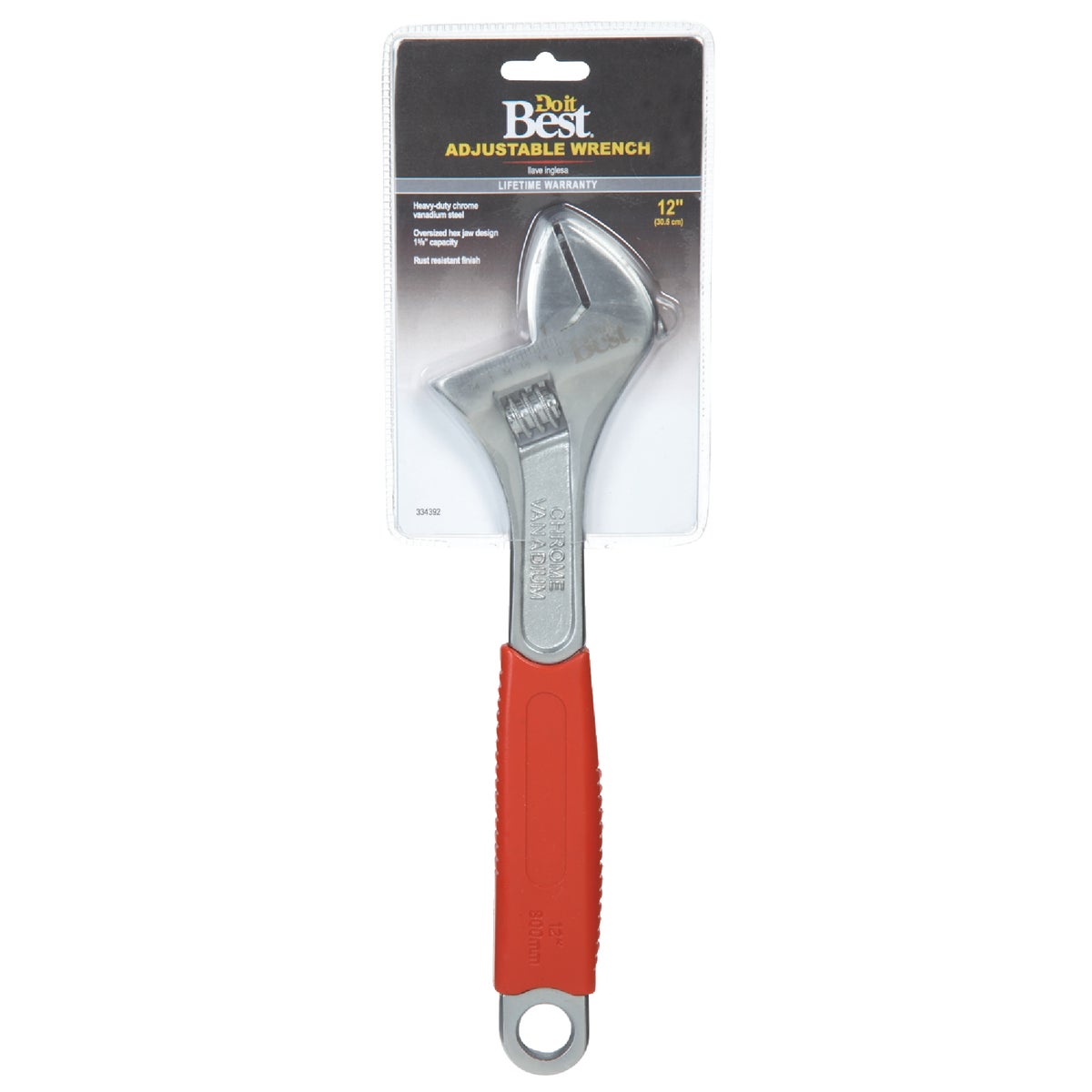 Do it Best 12 In. Adjustable Wrench Image 2