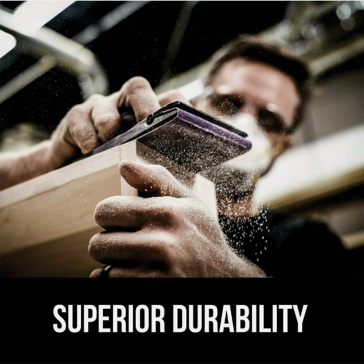 3M Pro Grade Precision 9 In. x 11 In. 120 Grit Sandpaper Sheet with No-Slip Grip Backing (3-Pack) Image 2