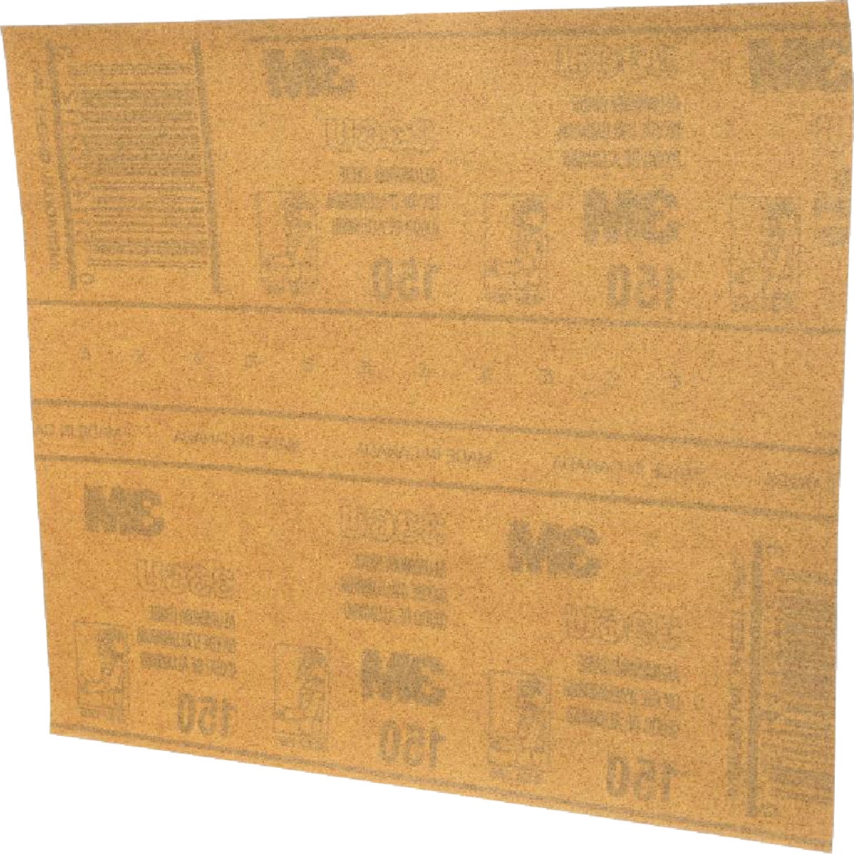 3M General Purpose 9 In. x 11 In. Aluminum Oxide Coarse Sandpaper, 60 Grit (20-Pack) Image 5
