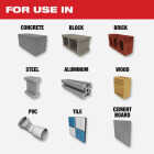 Milwaukee SHOCKWAVE 5/16 In. x 12 In. Impact Duty Carbide Multi-Material Hex Shank Drill Bit Image 3