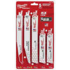 Milwaukee SAWZALL Demolition Reciprocating Saw Blade Set (5-Piece) Image 5