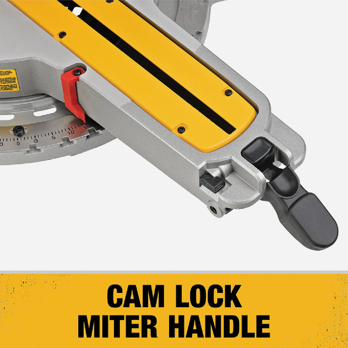 DEWALT 12 In. 15-Amp Dual-Bevel Sliding Compound Miter Saw Image 6