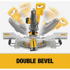 DEWALT 12 In. 15-Amp Dual-Bevel Sliding Compound Miter Saw Image 3